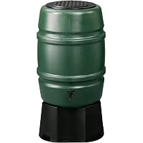 Harcostar Cisterna Per Acqua Piovana 227 Litri - Kit Completo Con Rubinetto, Supporto E Deviatore Per Grondaia - Prodotto Nel Regno Unito