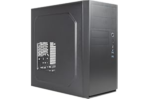 UNYKAch Caja de Ordenador Micro ATX Aero C11 con Dos Conectores USB 3.0 en el Frontal