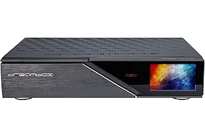 Dreambox DM920 UHD 4K 1x DVB-S2X Multistream FBC Tuner E2 Linux Receiver schwarz