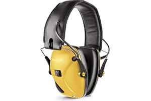 awesafe Casco Tiro Auriculares de caza Plegables Defensores del Oído con Tecnología de Cancelación de Ruido Protectores Auditivos Especialmente Diseñados para Cazadores y Tiradores