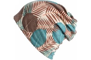 Amorar Multifunktion Bandana Kopftücher Schal Turban Frauen Elegant Blume Muslimische Kopftuch Kopfbedeckung Schlafmütze Chemo Hut Headwear für Haarverlust, Chemo, Krebs Cap Chemotherapie