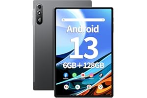 SGIN Tablet touch da 10,51 pollici, 6 GB di RAM 128 GB di ROM Android 13, tablet con IPS 1200 x 1920 FHD, telecamera 5 MP + 13 MP, Bluetooth 5.0, WiFi 2.4 G/5G, GPS, batteria 6200 mAh