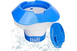 YEAMLTE Diffuseur Flottant, Diffuseur Chlore Piscine, Flotteur Chlore Piscine, Distributeur Chlore Spa, Distributeur de Chlore Flottant pour Piscines, Bains à Remous, Spas, Fontaines