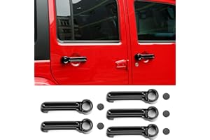 JeCar Front Turn Signal Light Cover Guard Signal Leichte Einsätze für 2007-2017 Jeep JK Wrangler & Wrangler Unlimited (Fünf-Sterne)