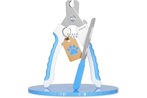 GUBCUB Dog Nails Clippers with Safety Guard & Nail File – Professional Dog Nail Clipper for Large, Medium, Small Dogs, Cats, Puppies – Dog Clippers nail, Dog Claw Clippers, Dog Grooming Tool