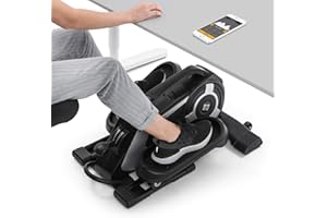 Capital Sports Evo Nano Mini Cross Trainer with Training Computer Kinomap App Support with Bluetooth Feedback Training, 8 Stage Magnetic Resistance, SilentBelt System, DoubleRail System