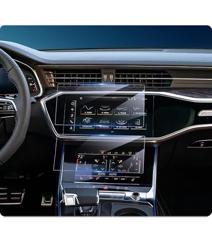 Brotect AirGlass Matte Protection Écran Anti-Reflet 9H Pour Audi A4 B9 2017 Virtual Cockpit