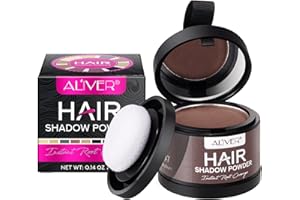 QUROMOJY Retouche Racines Cheveux Poudre,Poudre de Retouche de Racines,Poudre Coiffante Pour Cheveux,Avec effet ombré,Résultats professionnels naturels, Rapides et faciles (#7Rougeâtre)