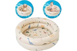 Satiskid Piscina per bambini gonfiabile per bambini, piscina rotonda gonfiabile, piscina per bambini per interni ed esterni, piscina per giochi d'acqua da giardino e cortile, strumenti d'acqua estivi