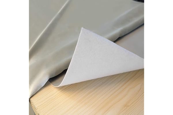 Nuvantee sous-Nappe révolutionnaire–Protège la Table des liquides renversés & de la Chaleur–Protège-Table 132 X 274 cm–Envers en Flanelle–Facile à Nettoyer–Taillée pour s'adapter à Toutes Les Tables