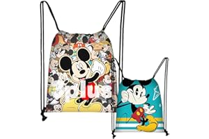 CGYADSY Sacca con Coulisse(2 PCS), Sacca Sportiva, Zaino da Ragazza e Ragazzo, Ideale per Sport, Scuola, Tempo Libero, Asilo, Il Regalo per Bambini e Adolescenti, 32x38cm