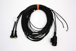 TRAILER PARTS4U Aspöck Lot de câbles à baïonnette 8 m 13 Broches avec câble de remorque 2 x 6 m