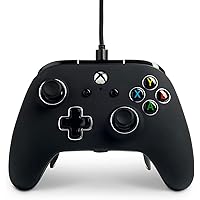 PowerA FUSION Pro Wired Controller for Xbox One, One S and One X, Officially Licensed – Black with Metallic Accents