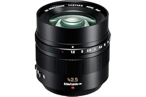 Panasonic Leica Obiettivo, 42.5 mm, Nero