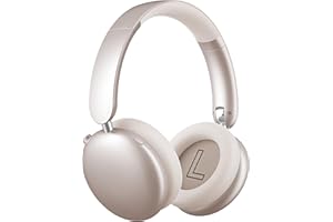 Wentronic Y06 Noise Cancelling Headphones,58H Playtime and 5 EQ Music Modes Wireless Over Ear Bluetooth Headphones with Microphone,Lossless Audio,Multipoint Connection,Foldable,Lightweight,Starlight