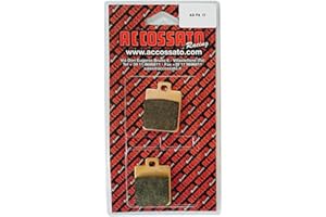 Accossato AGPA17OR-24 Pastiglia Freno Piaggio > ZIP FAST RIDER 50 (1996), Set di 2