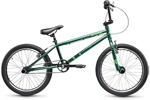 ‎S’COOL S'COOL XtriX BMX 20 Zoll - 1 Gang Kinder BMX ab 6 Jahre BZW. 122 cm - 1 Gang - für Tricks & Stunts, mit Axle Pegs & V-Brakes
