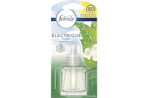 Febreze Recharges 3Volution pour Diffuseur Électrique, Rosée du Matin, 20 ml