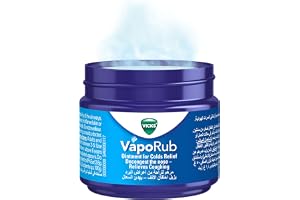 Vicks VapoRub, 2-in-1 Relief from Cough & Nasal Congestion, 50g | Relief from Cough & Nasal Decongestion