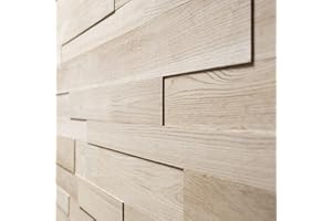 Wooden Wall Design, panele ścienne 3D, strukturyzowany dąb, okładziny drewniane, ściana drewniana, projekt ścienny od Wooden Wall Design, model OZO (1 m2)