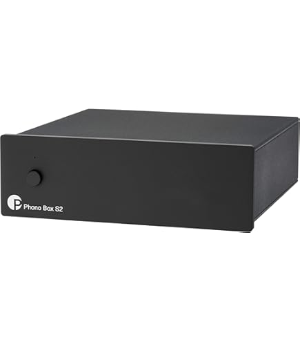 DYNAVOX TC-5B NOIR MM Préampli Phono Avec Réseau Ou Fonctionnement sur Batterie EUR 59,34