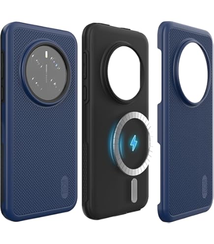 BORYA Case For Honor Magic7 Pro (Magic 7 Pro), Shockproof Ultra Thin PC TPU Silicone Military Anti-drop Cover, With Ring Magnetic Metal Kickstand And Camera Protection Slider. Black - View #8