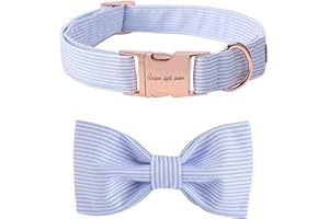 Unique Style Paws Hundehalsband Fliege Halsband Verstellbare Halsbänder oder Hundeleinen für Hunde und Katzen Klein Mittelgroß Groß