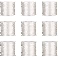 Satra Traders White Elastic Beading Cord Thread Nylon Jewelry DIY Beading Thread Bracelet Necklace Accessorie | Size 0.5mm | 25-30mtr Roll | Qty : 1 roll