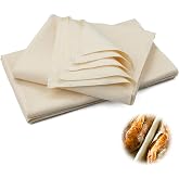 Pyroclasia 3 Pieces Linen Fabric for Dough Bread Making Bread 48 x 36 cm Linen Cloth Baker Fermentation Apply to Make Baguett