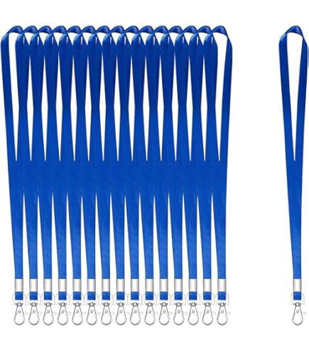 CKB Ltd Ausweishüllen 10x Sky Blue - Vertikale ID Kartenhalter