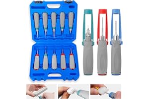 JRready JRconDRK24A10-02 Kit Extracteur de Cosses, Kit d'éjection de Bornes Outils pour Enlever Les Bornes pour Les appareils ménagers, l'automobile, Compatible avec AMP/DT/Molex Micro-fit