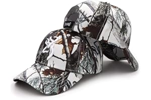 CHINEJAPER Outdoor Camping Chasse Camouflage Casquette de Pêche Casquette Hommes Jungle Cabane pour Airsoft Tactical Randonnée Camper