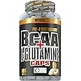 WEIDER BCAA Kapseln mit Glutamin, Aminosäuren Kapseln hochdosiert, Amino Komplex für Fitness, Bodybuilding u. Krafttraining, Essentielle Aminosäuren für den Muskelaufbau, 180 Kapseln
