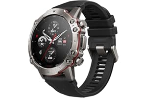 Amazfit Uniseks Falcon Granatowy Smartwatch, Czarny/Srebrny, 1.69"