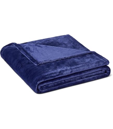 Coperta Plaid in Pile Sherpa Reversibile per Divano, 127 X 152 Cm, Nero