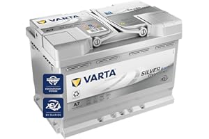 ‎VARTA VARTA Silver Dynamic AGM Batterie A7 (E39) – Start-Stop und xEV Autobatterie 12V 70Ah 760A – Starterbatterie für Autos mit hohem Energiebedarf
