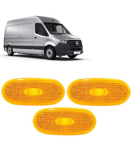 thumbnail image 2 of Robust Car Parts Side Amber Marker Light – For Mercedes Sprinter 2006-2017 (2E0945061C) 2 of 6