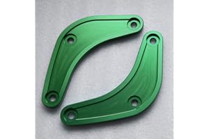 FAYEDENICY Kit di collegamento abbassamento posteriore moto Kit di collegamenti di caduta Kit sospensione braccio 20-30 mm per K.awasaki Ninja ZX-25R ZX 25R ZX25R 2020-2023 Ninja ZX-4R ZX 4R ZX4R 2023 (Verde)