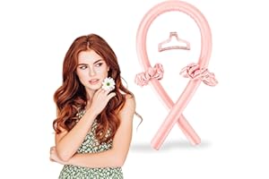 Bigodini Per Styling Capelli, ZAHRVIA Set per Arricciacapelli Pigro, Bigodini per Capelli Mossi Lunghi Senza Calore, Heatless Curling Ribbon Strumento per Lo Styling Dei Capelli Fai-da-te per Capelli