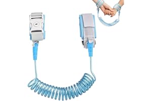 WQNNQW Laisse Enfant,Bracelet Securite Enfant, 2.5m Laisse Pour Enfant Facile À Mettre Et À Enlever Tout-Petit Voyage Essentiels