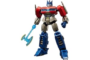 Blokees - TRANSFORMERS One: Optimus Prime Classic Class 11 - Figurine Transformers Articulée - Modèle à Construire 79 Pièces - Model Kit Sans Colle - Yeux Lumineux - Licence Officielle - Jouet 12 Ans+