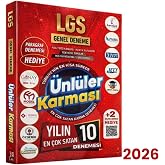&Uuml;nl&uuml;ler Karması 8. Sınıf LGS 10'lu Deneme