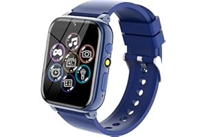 YEDASAH Orologio Smartwatch Bambini 26 Giochi, Sveglia, Schede Didattiche, Storie Audio, Contapassi Calorie, Fotocamera, Musicale, Torcia, Regalo Bambini per Ragazza e Ragazzo