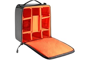 Neewer® Wodoodporna odporna na wstrząsy elastyczna kamera działowa wyściełana torba wkładka lustrzanka DSLR ochrona górny uchwyt etui torba do lustrzanych kamer i soczewek, lampa błyskowa, wyzwalacze radiowe, bateria i ładowarka, kable i inne akcesoria do aparatów