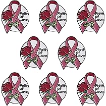 Figure En Silhouette Tenant Un Ruban Rose Sensibilisation Au Cancer Du Sein | Image Premium