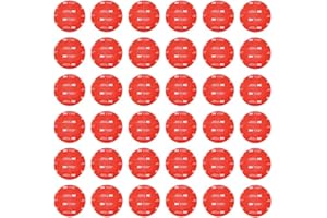 WITBICG 3M VHB 50 sztuk dwustronnej taśmy klejącej, przezroczyste, okrągłe podkładki samoprzylepne do klejenia przedmiotów, podłóg i ścian (25 mm)