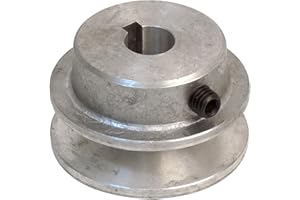 Fartools 117245 - Polea (aluminio, diámetro 80 mm, calibre 24 mm)