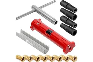 Hb-Digital Sat Installation Kit Installation Tool Stripper unscrew aid HQ 8 x F Plug Gold-Plated with Water 4 x rubber grommet Tool Kit