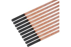 PATIKIL 20 st 4mmx305mm (0,16"x12") kolsyraluftskärningsstavar koppargrafitbelagda skärelektroder för svetsning