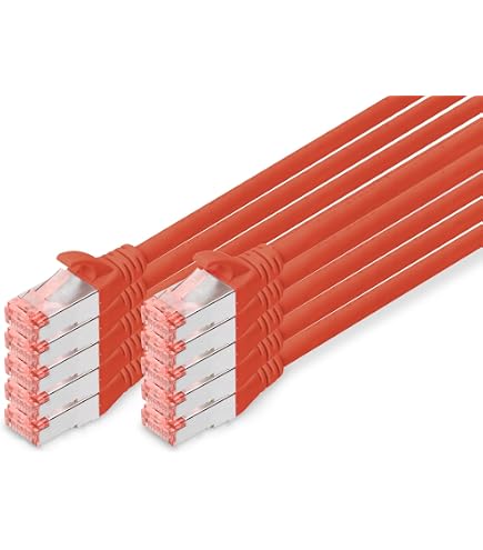 Cavo Ethernet CAT5e Hb-digital 7096 Grigio: Patch Cord RJ45 Per Internet, DSL, LAN E Reti - Foto 5